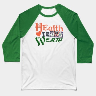 Money Wealth Baseball T-Shirt